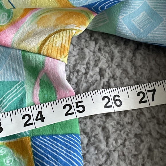 Vintage KORET Francisca Windbreaker Jacket Womens XL Floral Full‎ zip Colorful - Picture 15 of 16